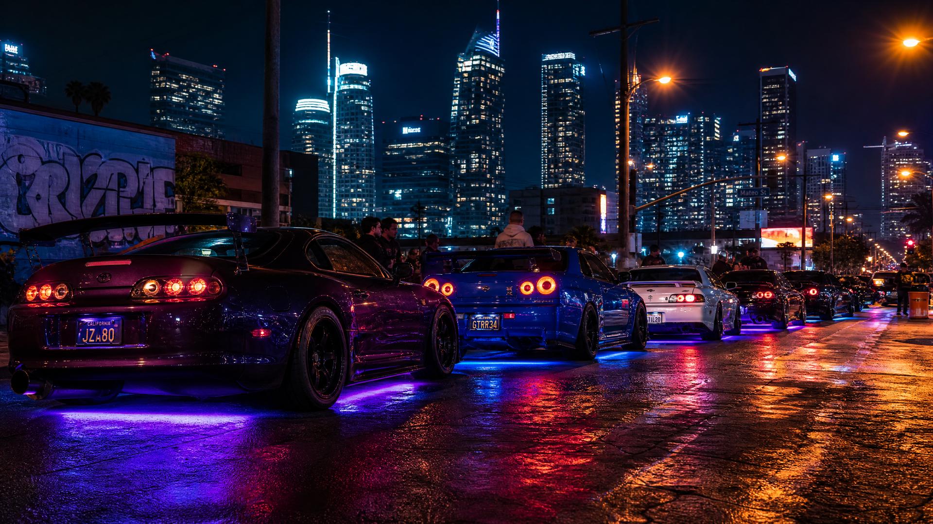 少萝改装视频-夜跑车聚
